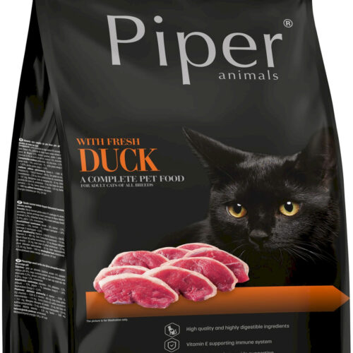 Dolina Noteci Piper Animals z Kaczką dla Kotów 3kg