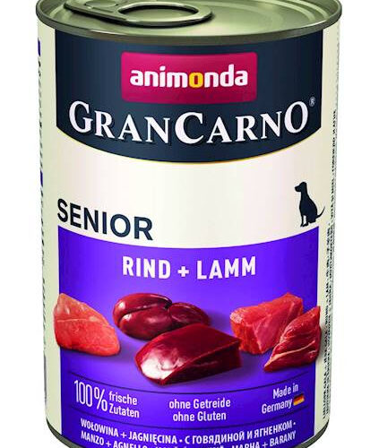 Animonda GranCarno Senior Wołowina I Jagnięcina 400g