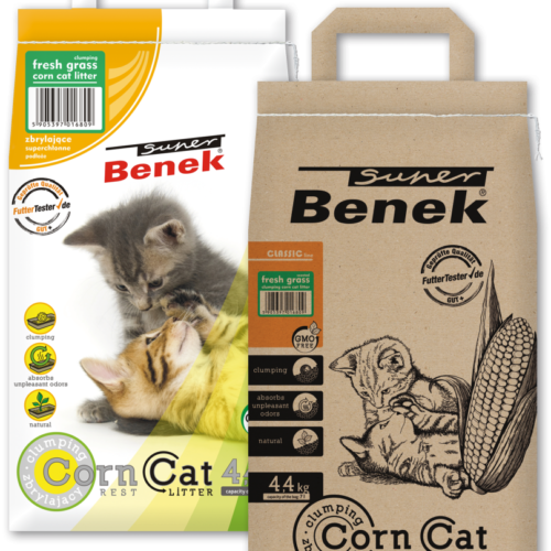 CERTECH-SUPER BENEK Corn Cat Świeża Trawa 7l