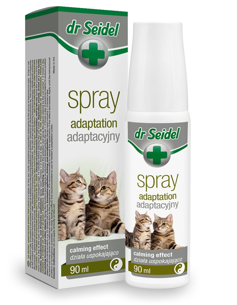 Laboratorium DermaPharm Dr Seidel Spray Adaptacyjny Dla Kotów 90ml