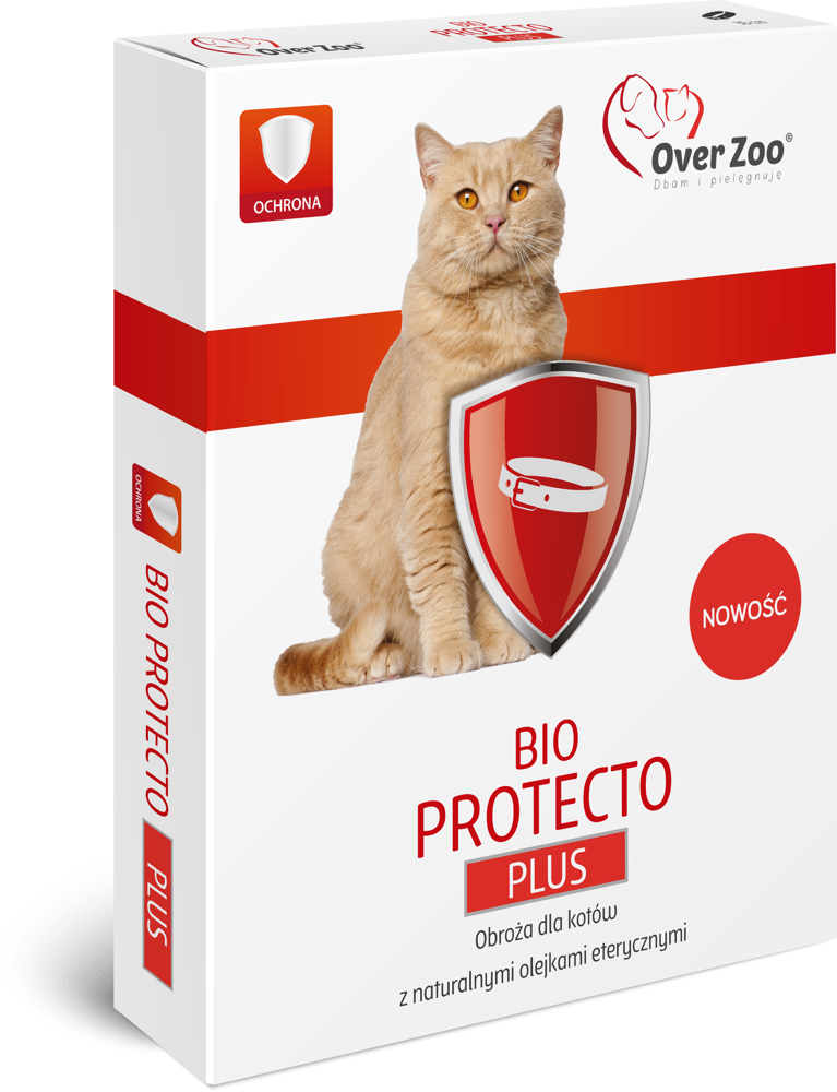 OVER ZOO Obroża Bio Protecto Plus Dla Kotów 35cm