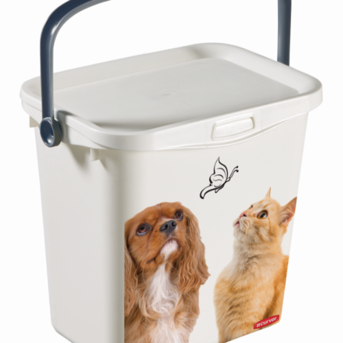 Curver Petlife Multibox Pojemnik Na Karmę Biały 6l