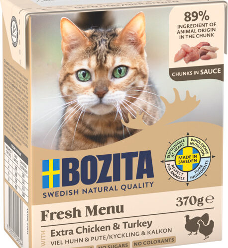 BOZITA Cat Kurczak I Indyk W Sosie 370g