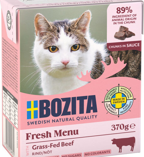 BOZITA Kot w sosie wołowym 370g