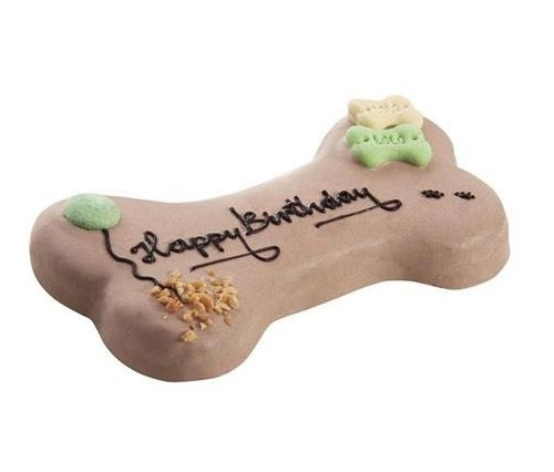 Lolo Pets Tort Dla Psa "Happy Birthday" Orzechowo-Czekoladowy 250g