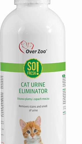 OVER ZOO So Fresh! Cat Urine Eliminator Usuwa Plamy I Zapach Moczu 250ml
