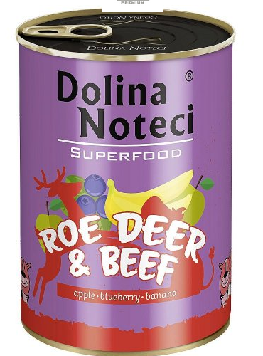 Dolina Noteci Superfood Sarna I Wołowina 400g