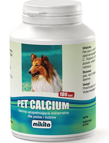 Mikita Pet Calcium 100 Tabletek