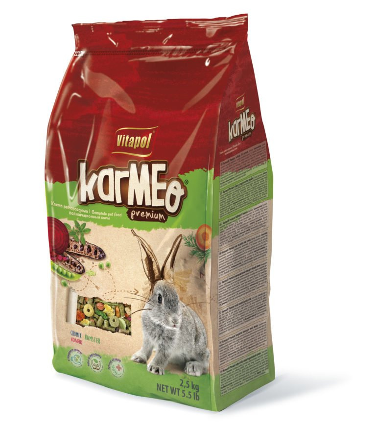 Vitapol Karmeo Premium Karma Pełnoporcjowa Dla Królika 2,5kg