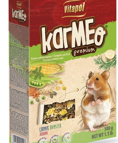 Vitapol Karmeo Premium Pokarm Pełnowartościowy Dla Chomika 500g
