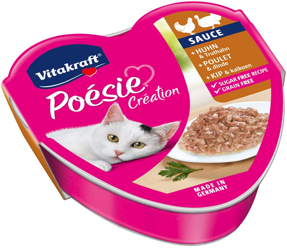 Vitakraft Poesie Karma Dla Kota Z Kurczakiem I Indykiem 85g