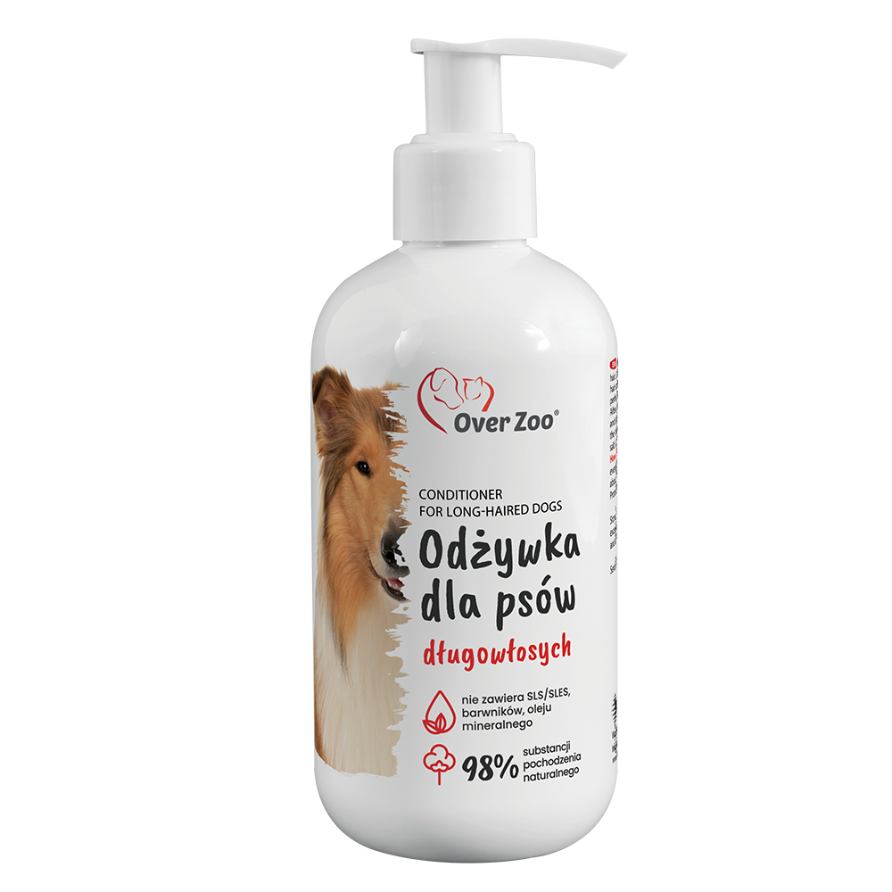 OVER ZOO Odżywka Dla Psów Długowłosych 240ml