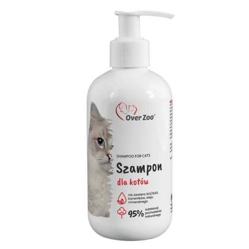 OVER ZOO Szampon Dla Kotów 250ml