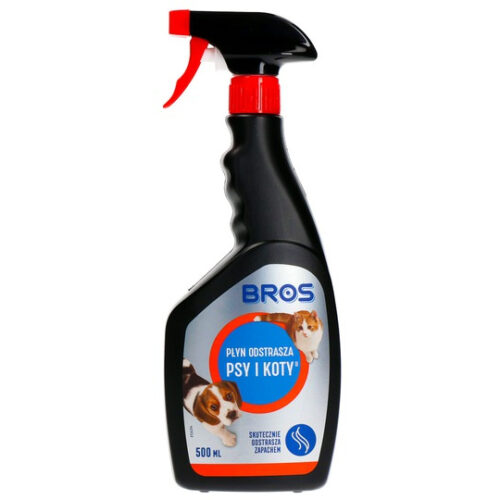 Bros Płyn Odstrasza Psy I Koty 500ml