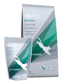 TROVET WRD Weight & Diabetic Dla Kota 3kg