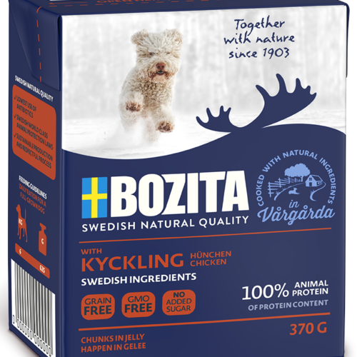 BOZITA Dog Junior Delikatny Kurczak W Galarecie 370g