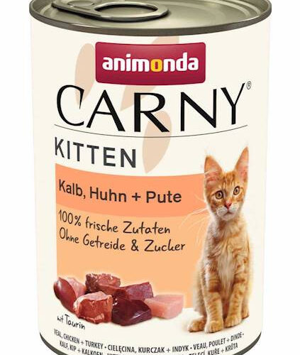 Animonda Cat Carny Kitten Wołowina, Cielęcina I Kurczak 400g