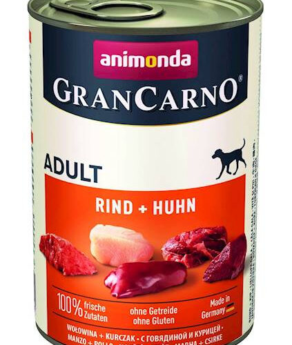 Animonda GranCarno Adult Dog Wołowina + Kurczak 400g