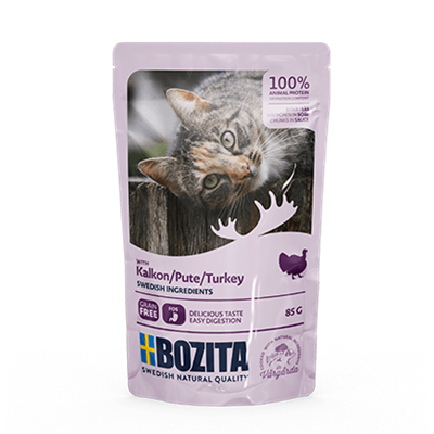 BOZITA Kawałki W Sosie Z Indykiem 85g