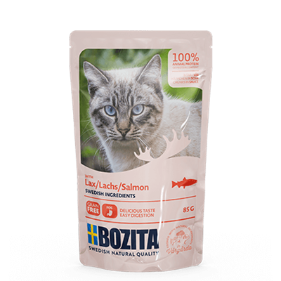 BOZITA Kawałki W Sosie Z Łososiem 85g