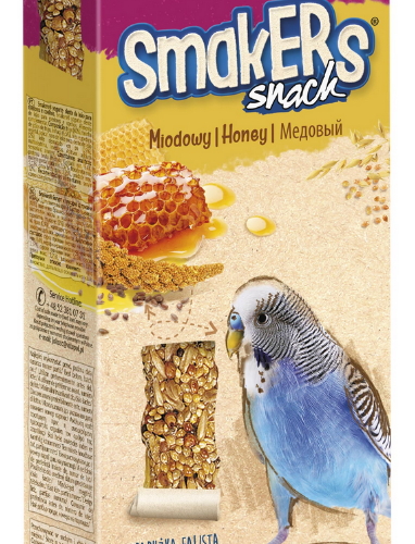 Vitapol Smakers Miodowy Dla Papużki Falistej 2szt