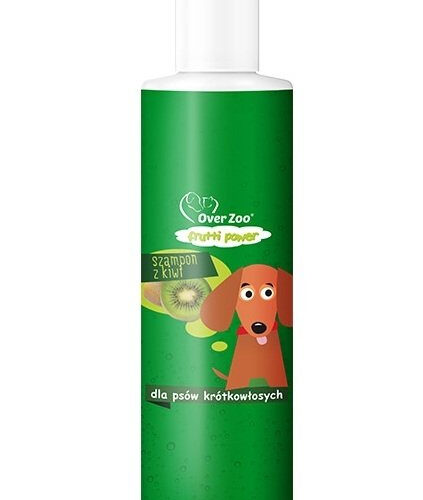 OVER ZOO Szampon Frutti Power Kiwi Dla Psów Krótkowłosych 200ml