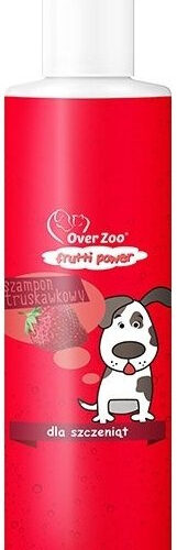 OVER ZOO Szampon Frutti Power Truskawkowy Dla Szczeniąt 200ml