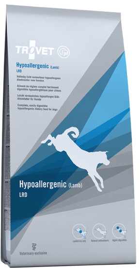 TROVET LRD Hypoallergenic Lamb Dla Psa 3kg