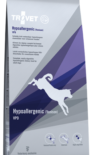 TROVET VPD Hypoallergenic Venison Dla Psa 3kg