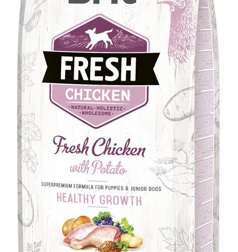 Brit Fresh Chicken & Potato Puppy Healthy Growth 12kg