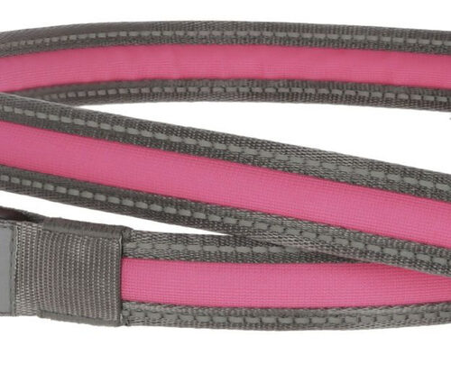 KERBL Smycz Podświetlana Light & Reflex Różowa 120cm