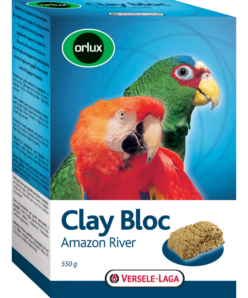 Versele-Laga Clay Bloc Amazon River 550g