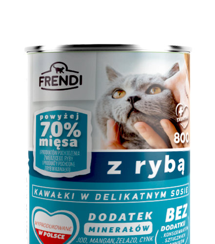 Frendi Kawałki W Delikatnym Sosie Z Rybą 800g