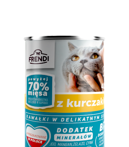 Frendi Kawałki W Delikatnym Sosie Z Kurczakiem 400g