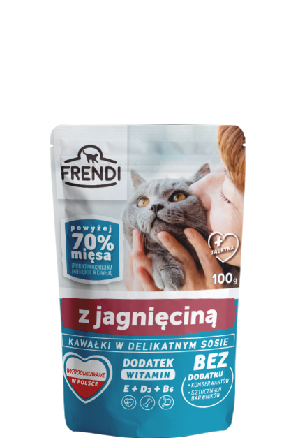 Frendi Kawałki W Delikatnym Sosie Z Jagnięciną 100g