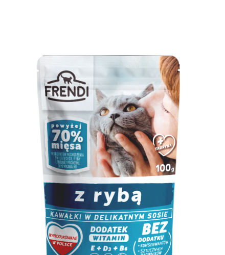 Frendi Kawałki W Delikatnym Sosie Z Rybą 100g