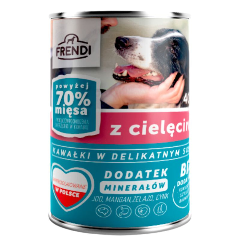Frendi Kawałki W Delikatnym Sosie Z Cielęciną 400g