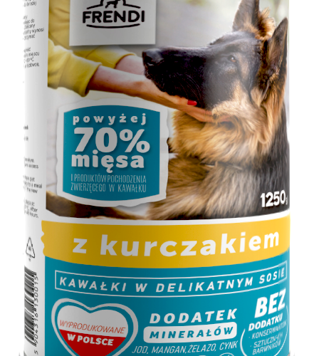 Frendi Kawałki W Delikatnym Sosie Z Kurczakiem 1250g