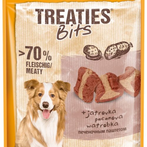 Vitakraft Treaties Bits wątróbka 120g przysmak dla psa