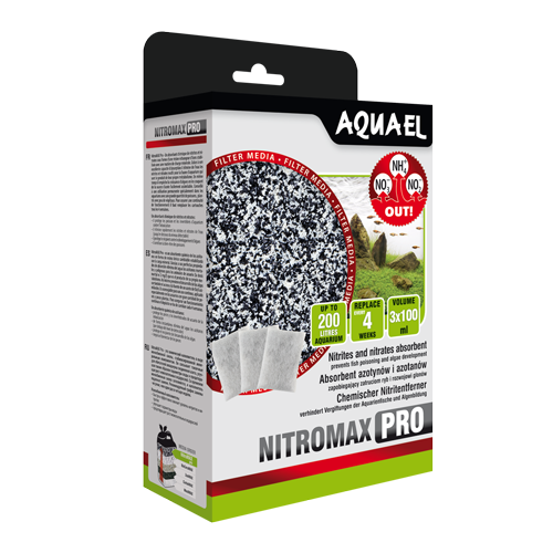 AQUAEL Wkład Filtracyjny Nitromax Pro 3x100ml