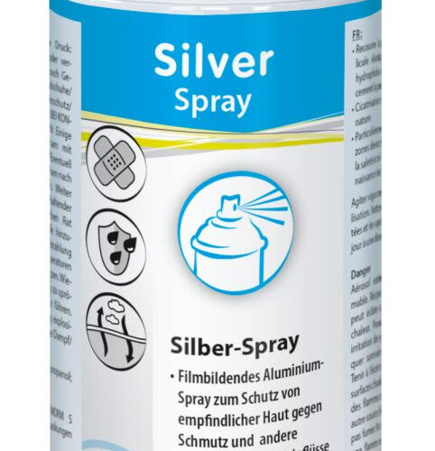 Kerbl Aluminiowy Spray Do Ochrony Skóry Silver Spray 200ml
