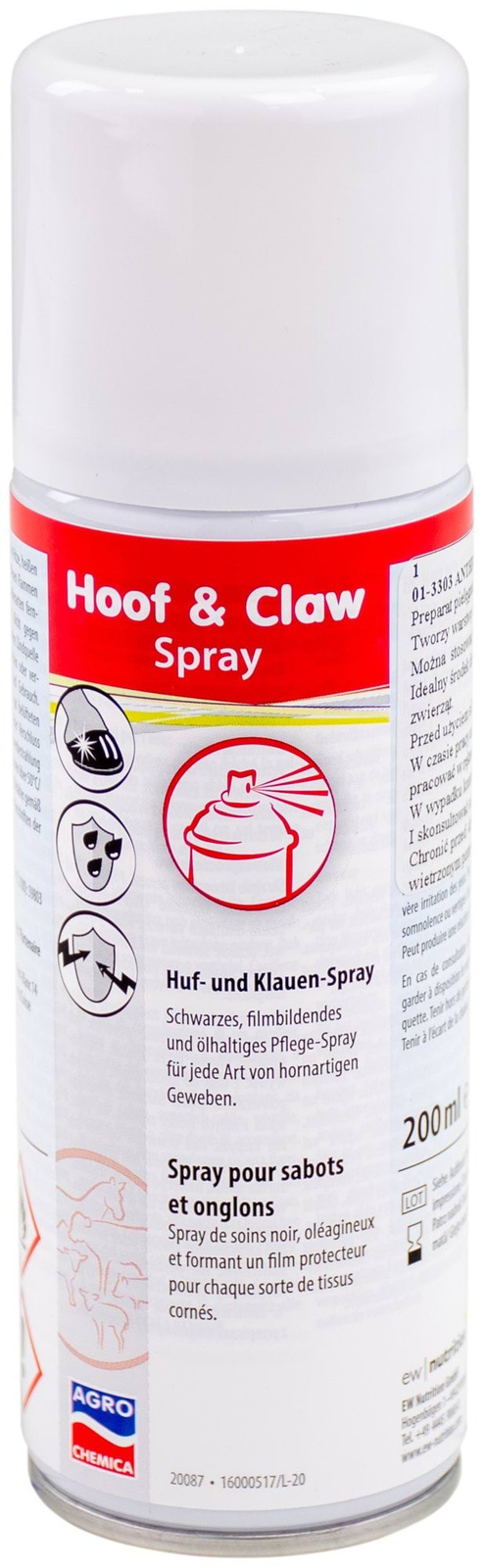 Kerbl Spray Do Ochrony I Pielęgnacji Kopyt Anthrolan-N 200ml