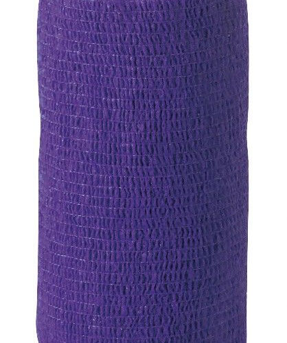 Kerbl Samoprzylepny Bandaż EquiLastic, 7,5 cm, fioletowy