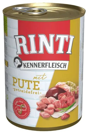 Rinti Kennerfleisch Pute Karma Mokra dla Psa - Indyk 400g