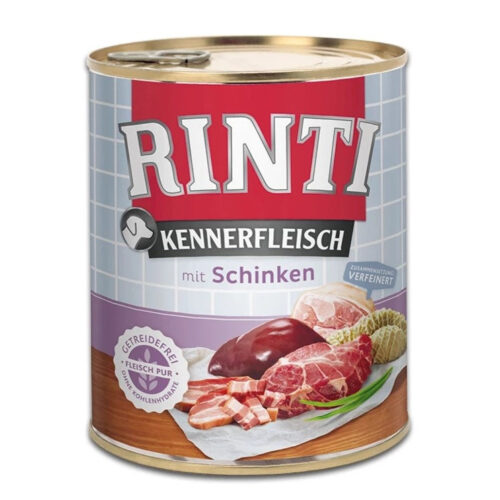 Rinti Kennerfleisch Schinken Karma Mokra dla Psa - Szynka 800g